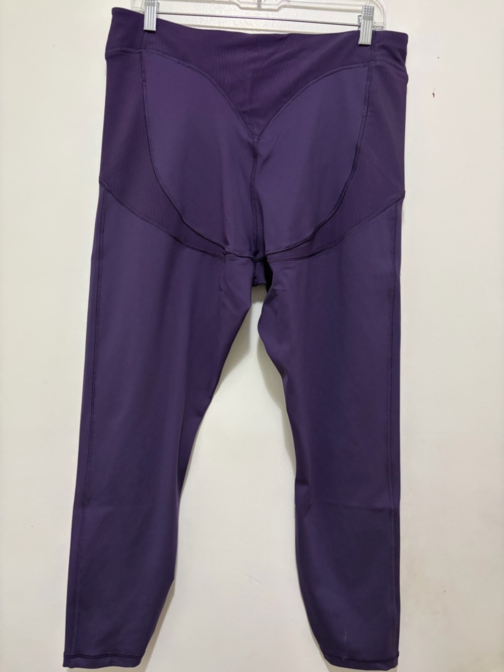 Savage X Fenty Curve Alert High-Waist Rib Leggings in Purple‎ 3X NWT - Picture 4 of 8